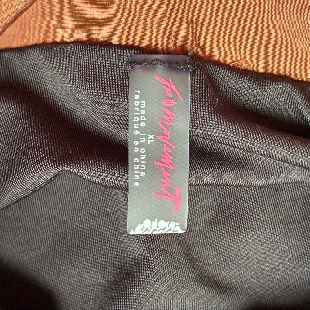 FP Movement by Free People Rust Orange Copper Athletic Shorts, NWT, XL - Picture 6 of 9